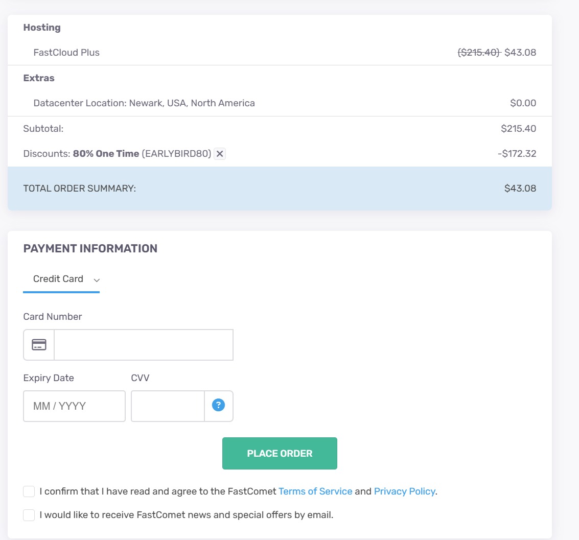 FastComet Shared Hosting Review