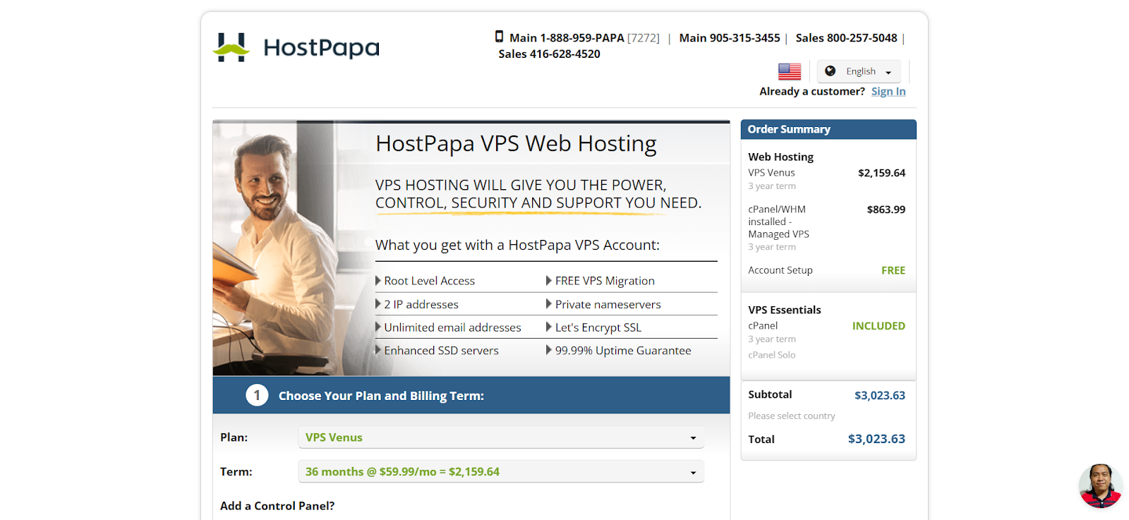 HostPapa VPS