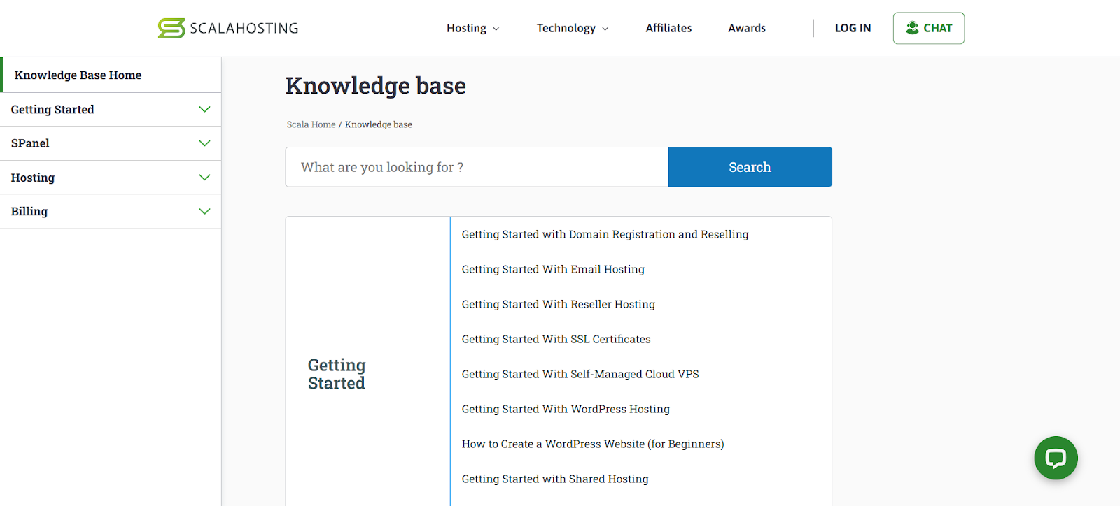 ScalaHosting VPS