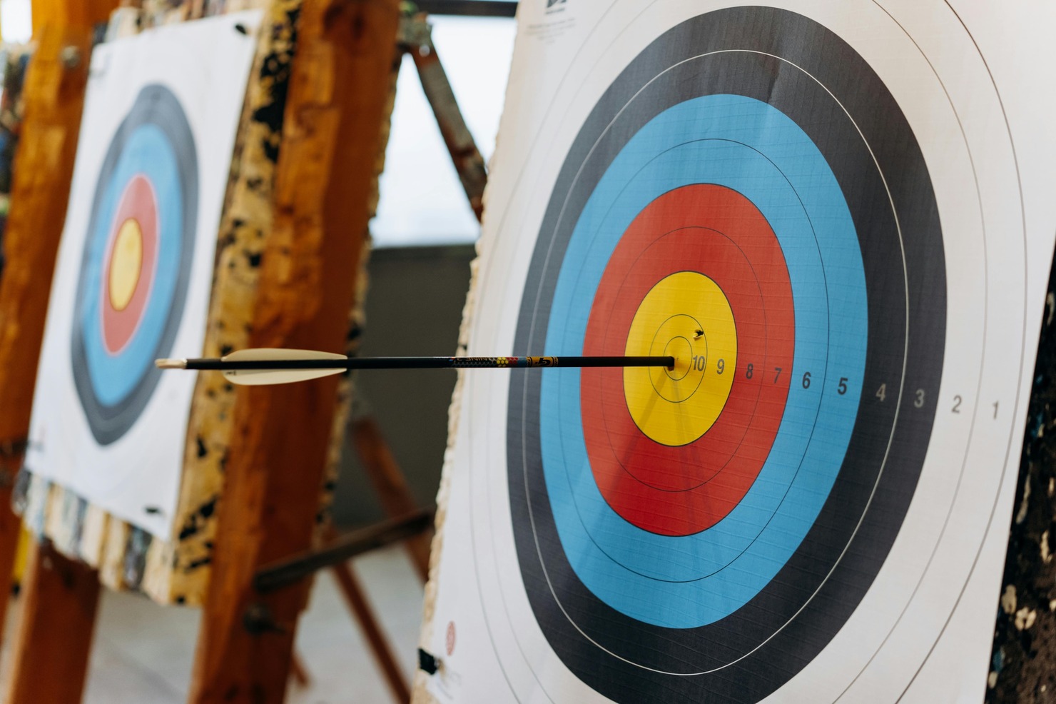 Arrow on the Bullseye.