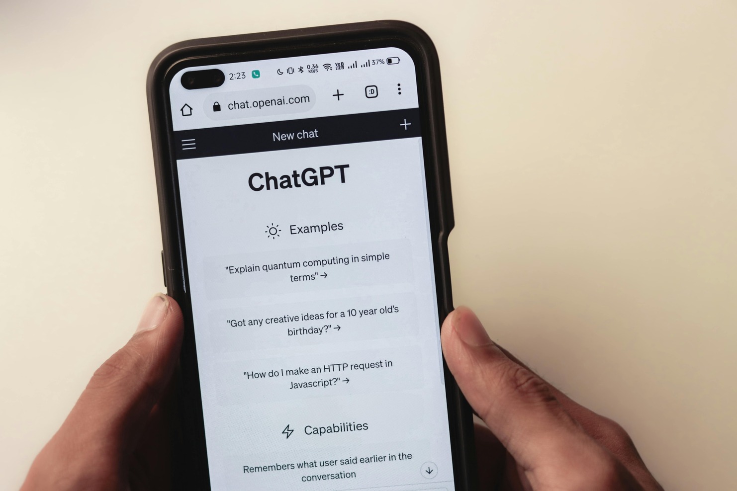 ChatGPT app