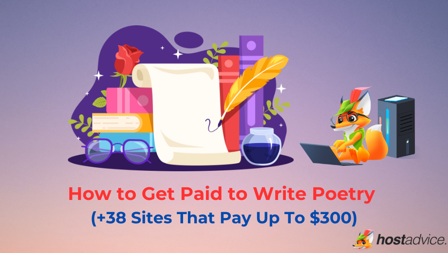 How to Get Paid to Write Poetry (+38 Sites That Pay Up To $300) - blog image
