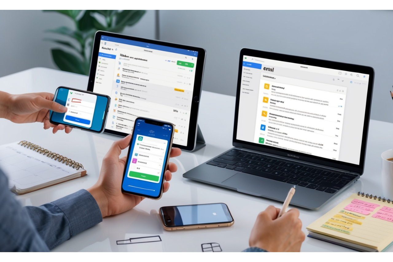 Notifications and Check Emails 