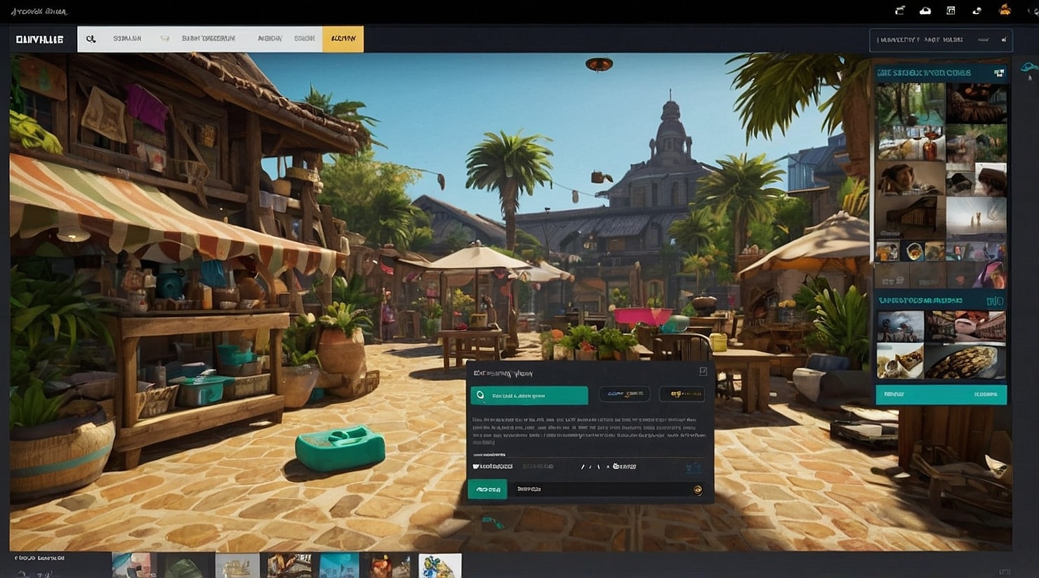 Virtual market 