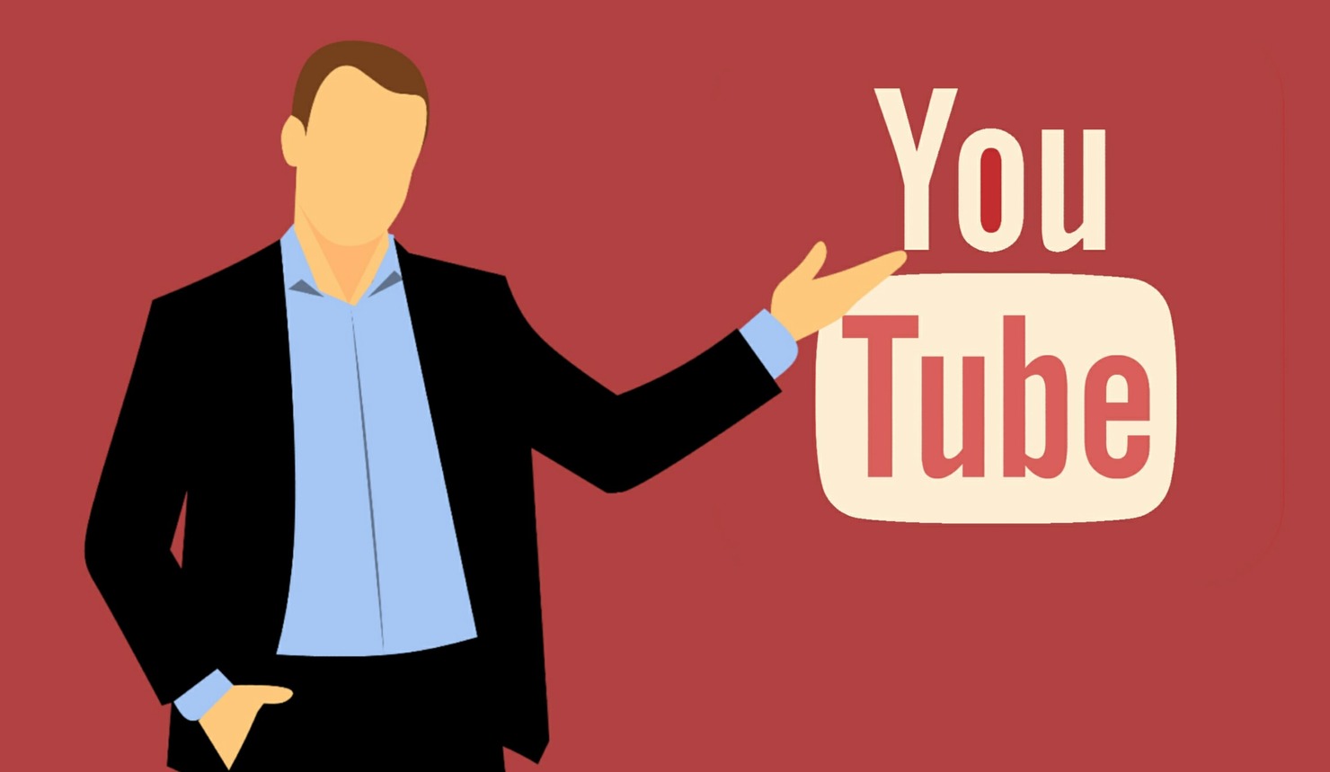 YouTube logo.