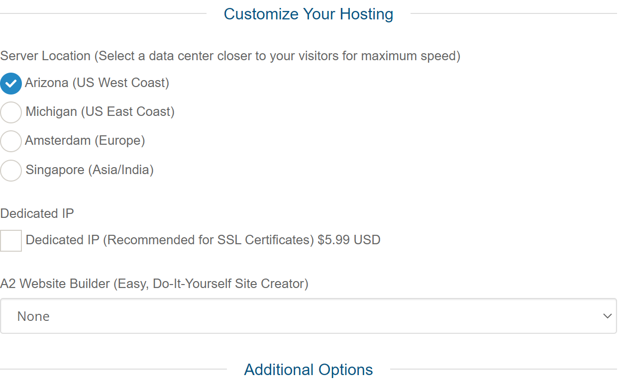 A2 Hosting Review - Vietnamese