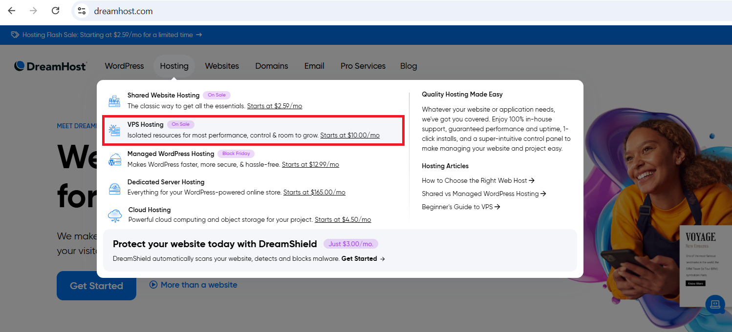 DreamHost Sftp Hosting Review