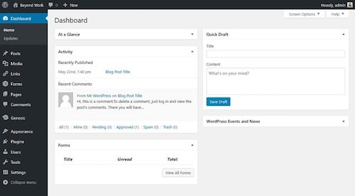 screenshot of GoDaddy Control Panel