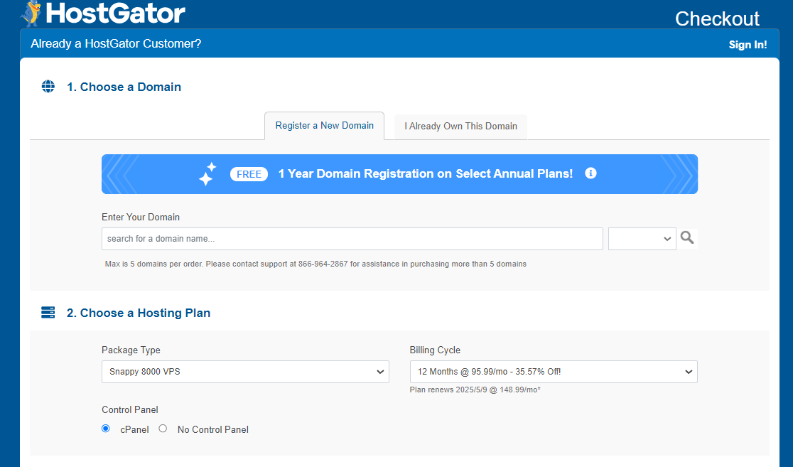 HostGator Renewal Coupn code -Slovak