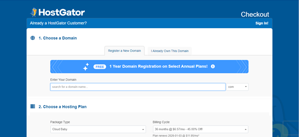 HostGator Review -Romanian