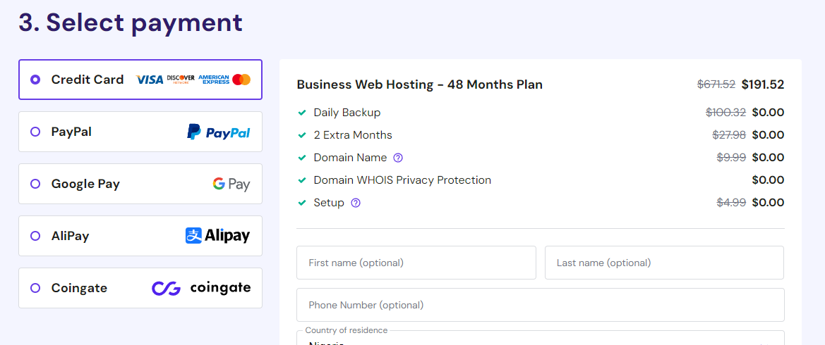 Hostinger Coupon Code for First Time Users - Vietnamese