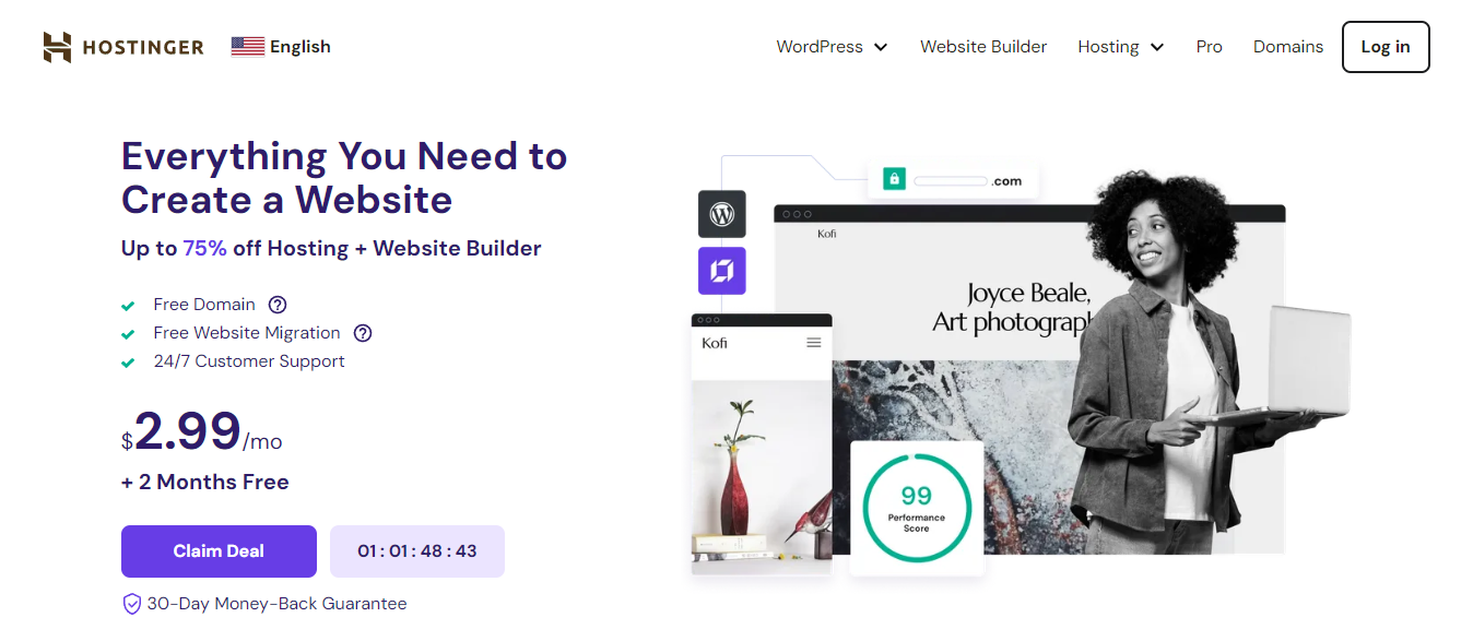Hostinger Coupon Code - Vietnamese