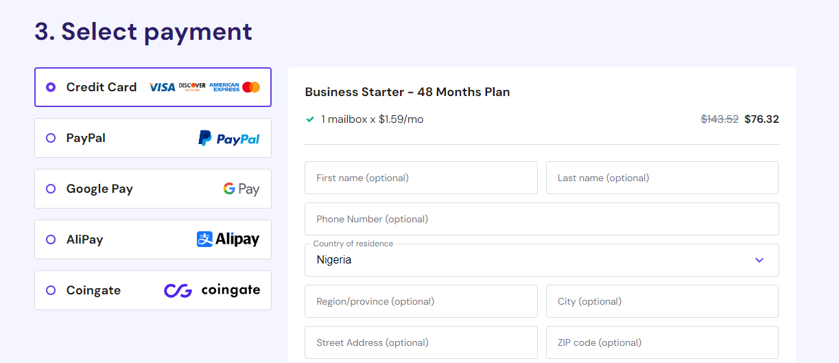 Hostinger Email Coupon Code - Vietnamese