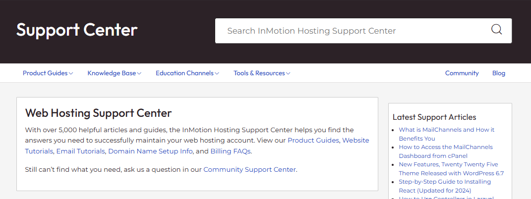 InMotion Business Hosting Review