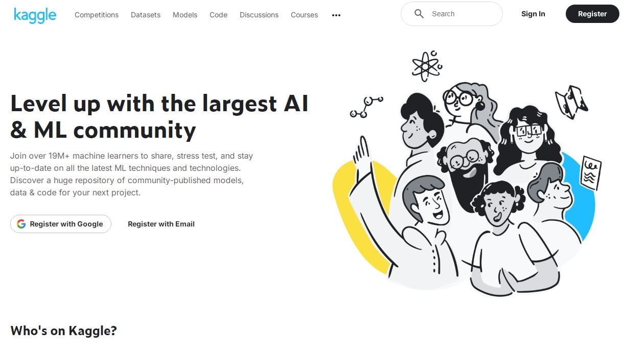 kaggle website