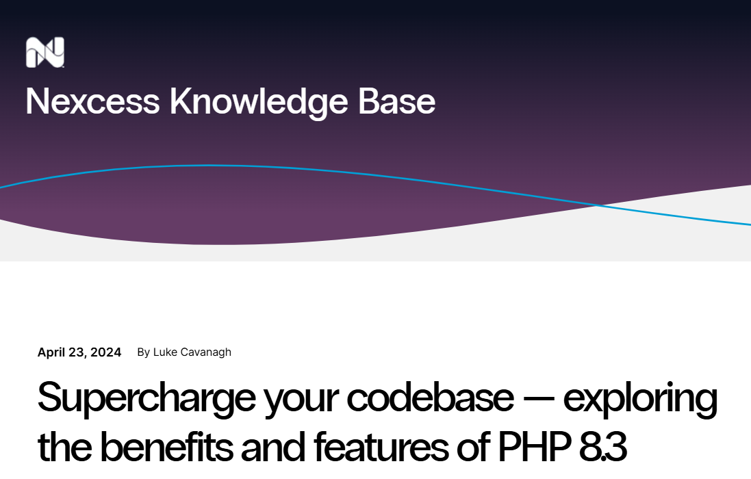 screenshot of the Knowledge base