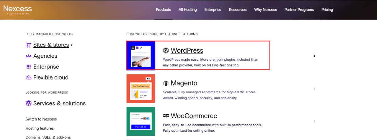 screenshot of the main page