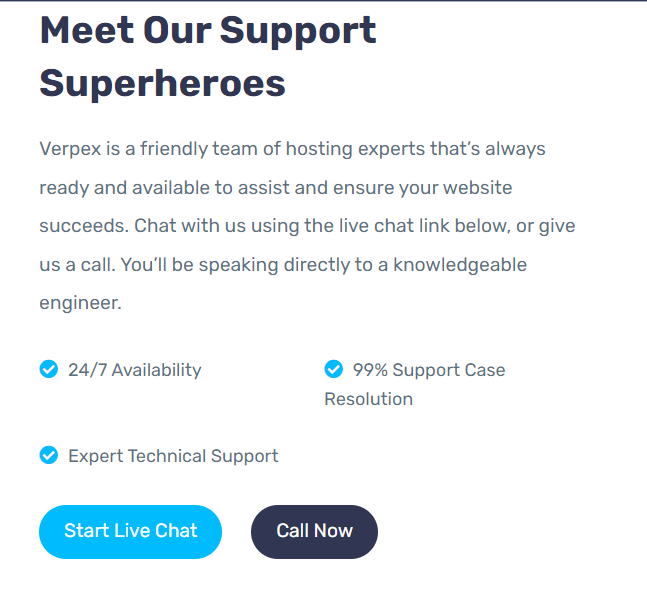 Verpex Hosting Review -Czech