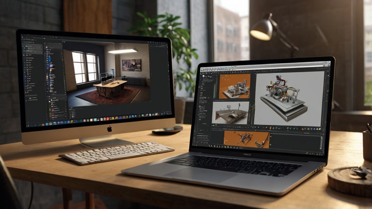 3D educational content.