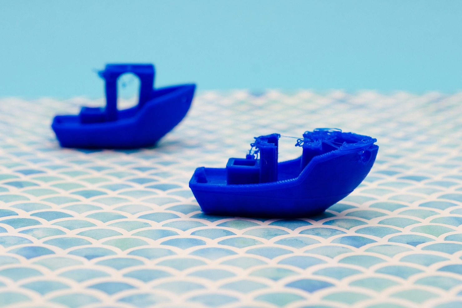 3D printed boats.