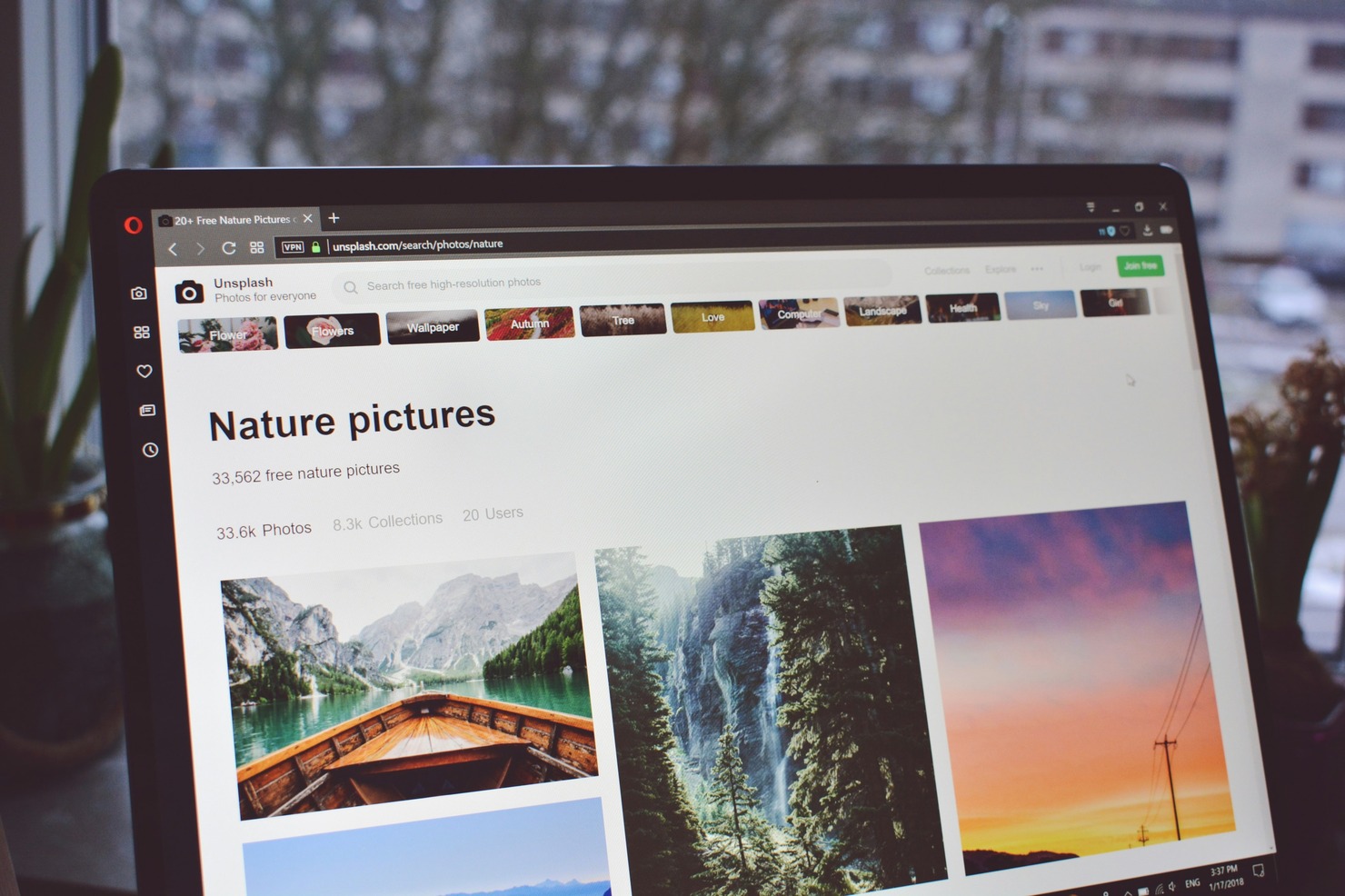 A site for selling photos.