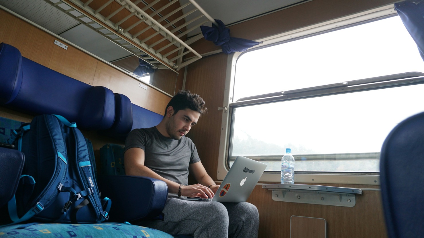 A travel blogger.