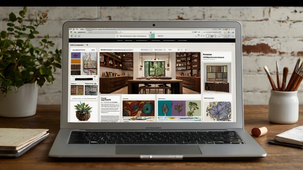 A webpage on a website.