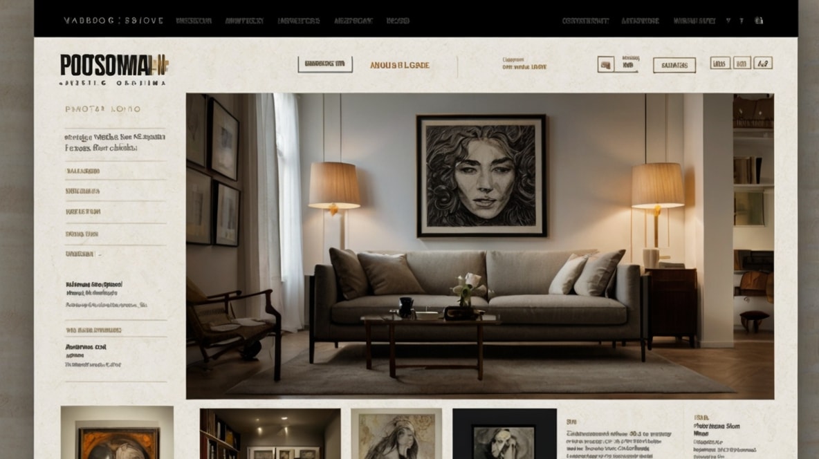 An artist's website.