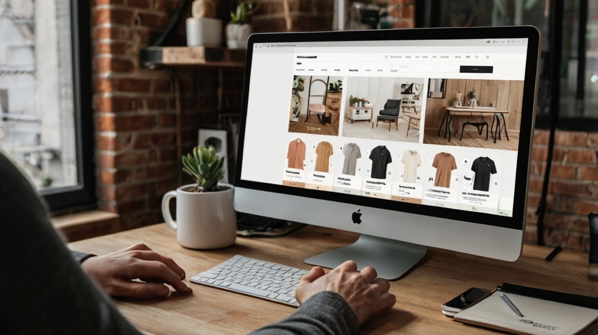 An online store.