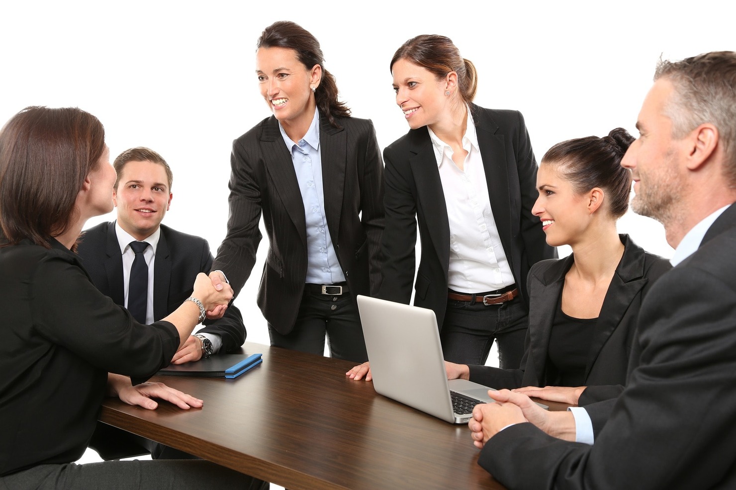 Business with partners.