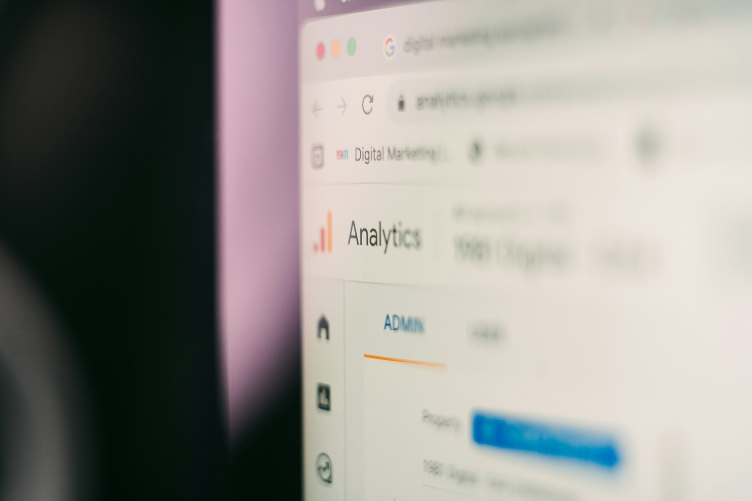 Google analytics website.