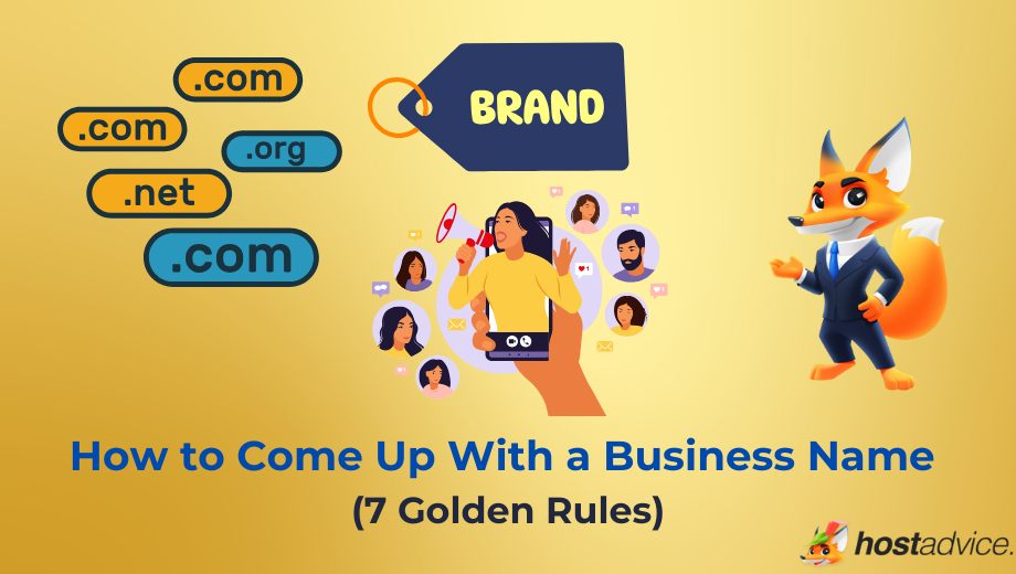 How to Come Up With a Business Name (7 Golden Rules) blog