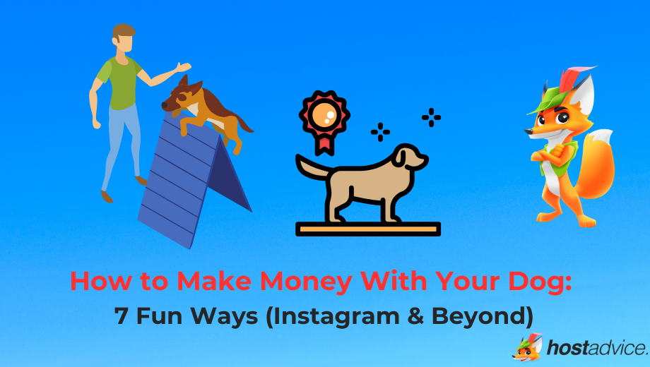 How to Make Money With Your Dog: 7 Fun Ways (Instagram & Beyond) blog