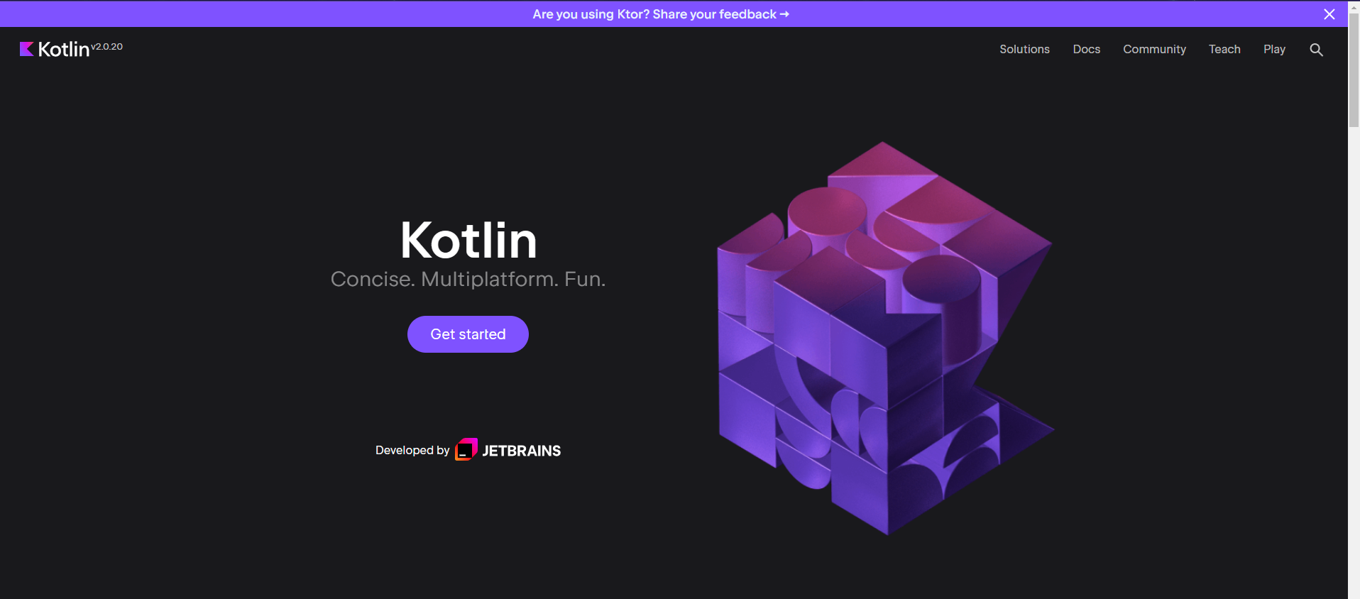 Kotlin's website.
