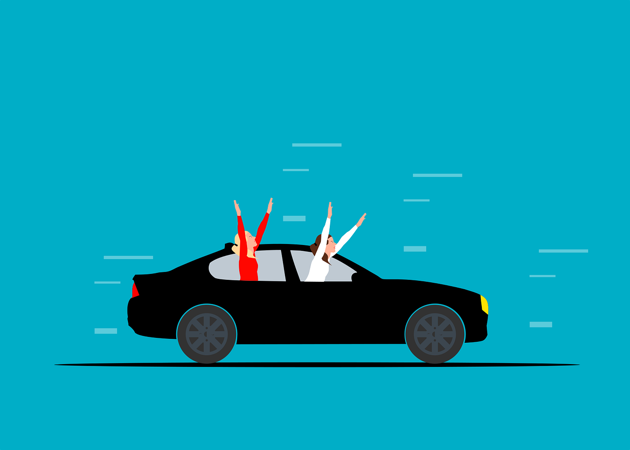 Ride sharing.