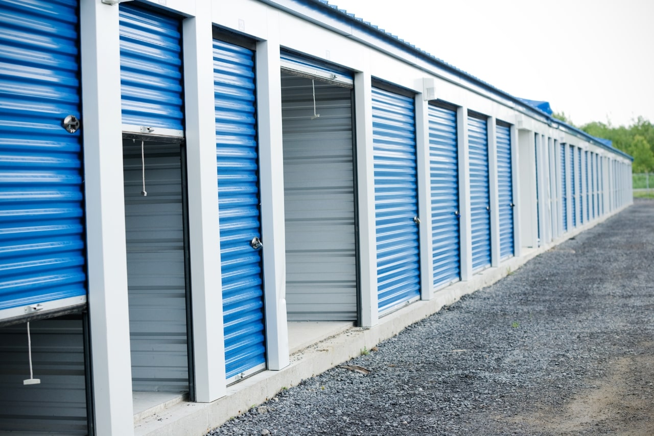 Storage Space boxes are empty and closed.