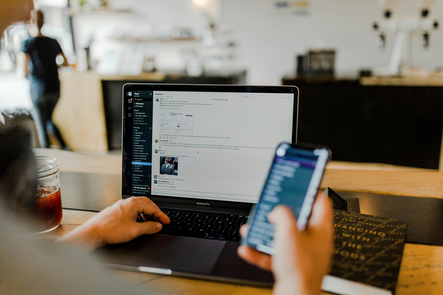 Strategy implementation on Slack.