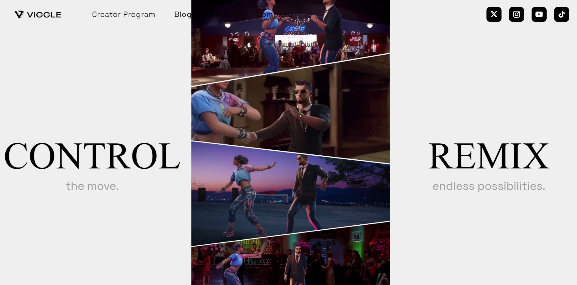 Viggle website homepage.