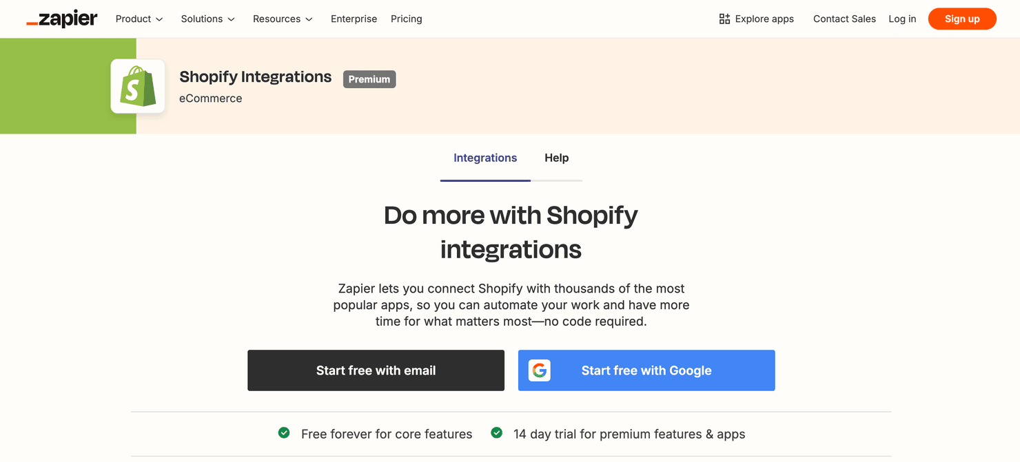 Zapier, an automation tool