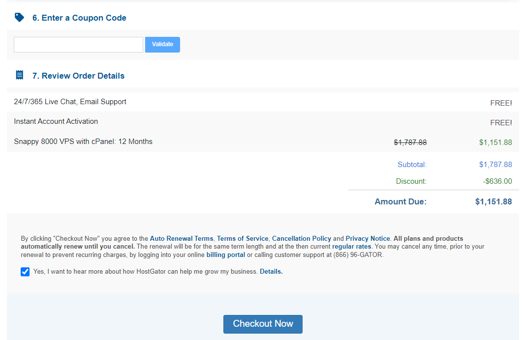 HostGator Renewal Promo Codes -Danish