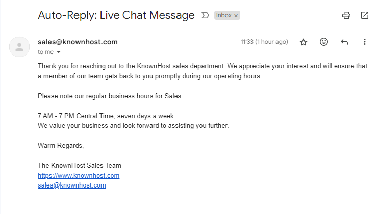 Knownhost Review -Danish