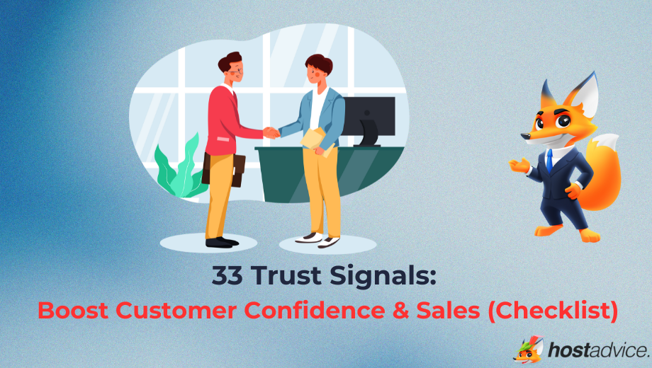 33 Trust Signals: Boost Customer Confidence & Sales (Checklist) blog