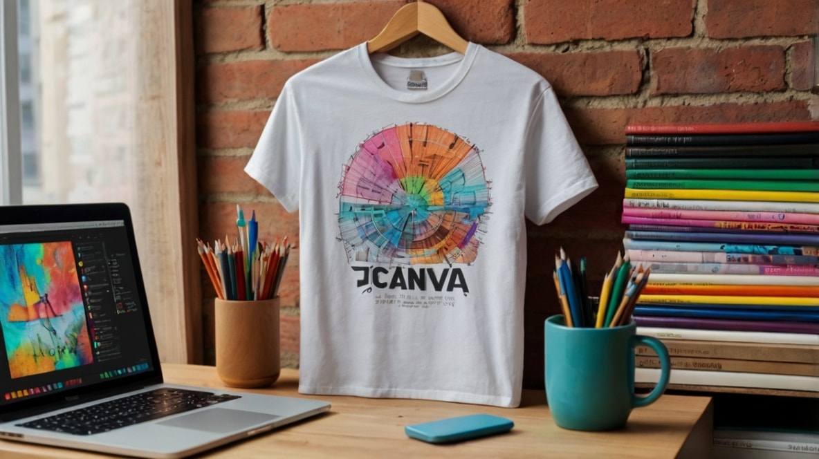 A designed t-shirt.