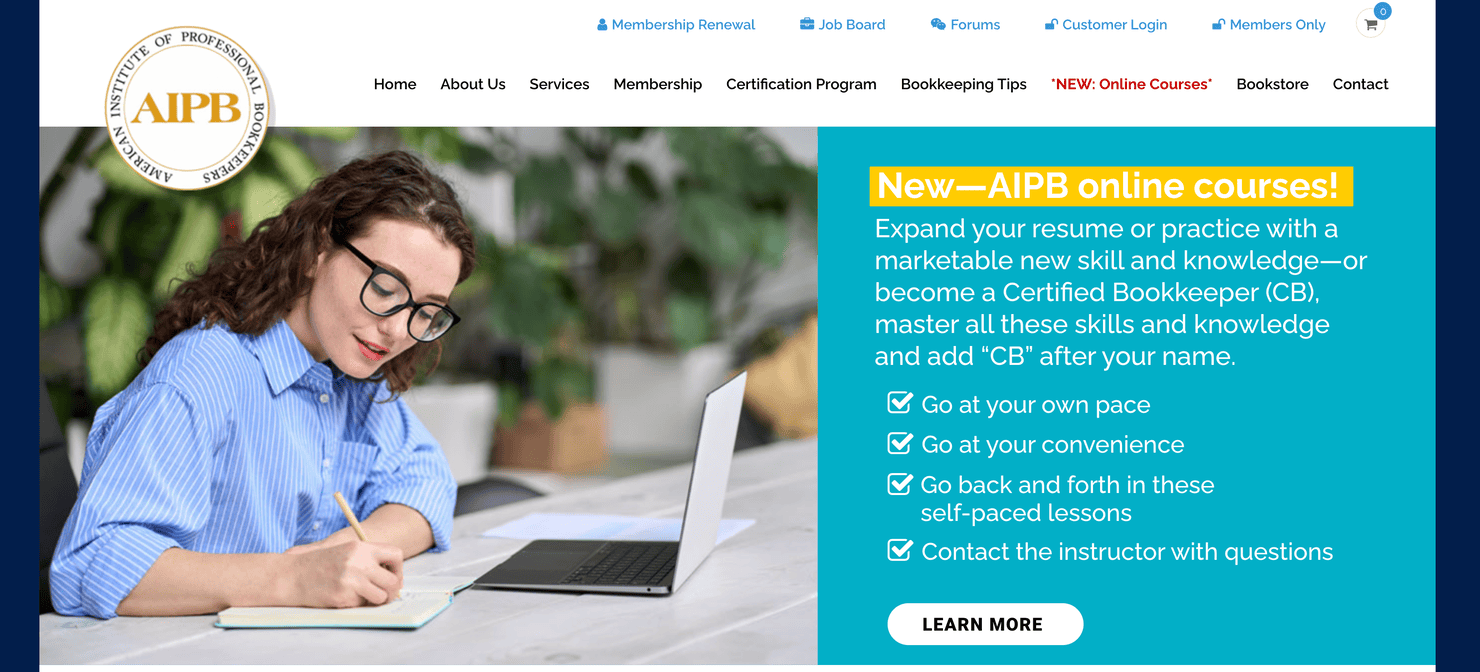 AIPB's website