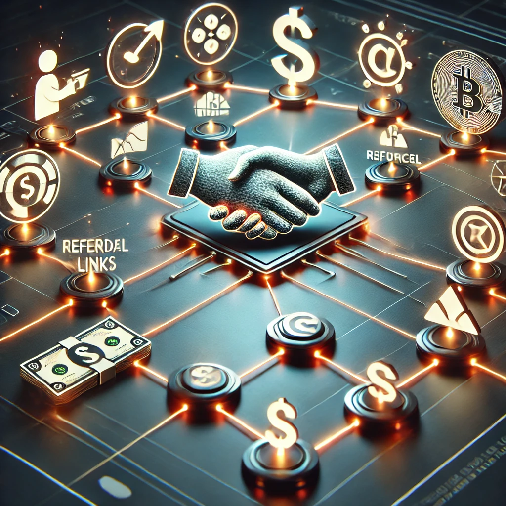 An image illustrating the concept of affiliate and partnership programs.
