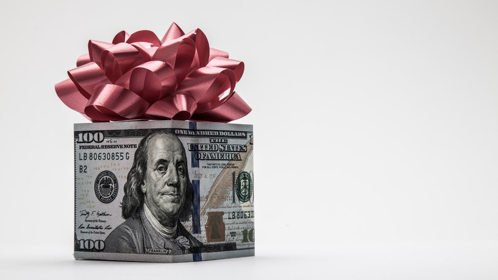 Cash bonus incentive.