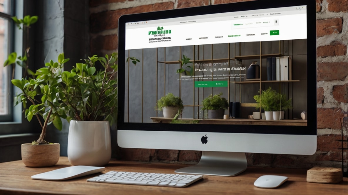 Evergreen content shown on website from a computer.