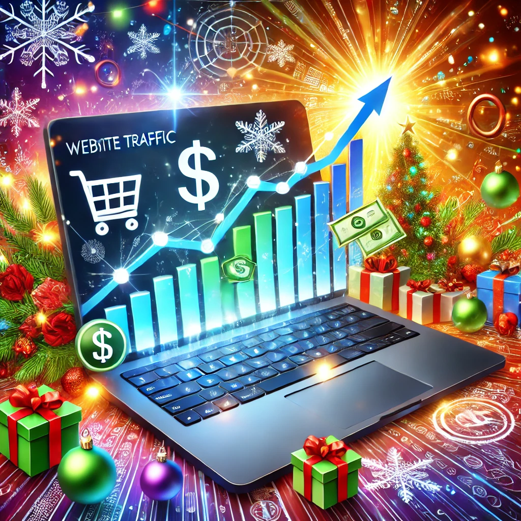 Increased website traffic and earnings during the holiday season.