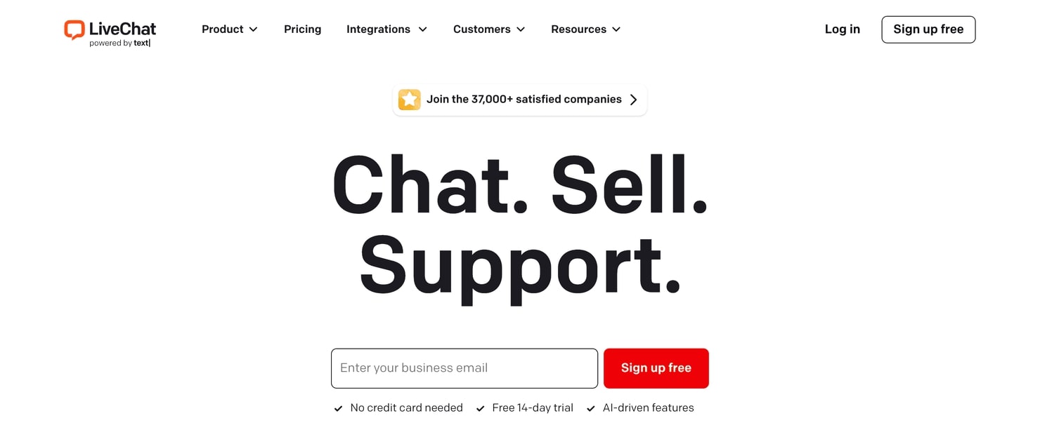 LiveChat software by Text (company)