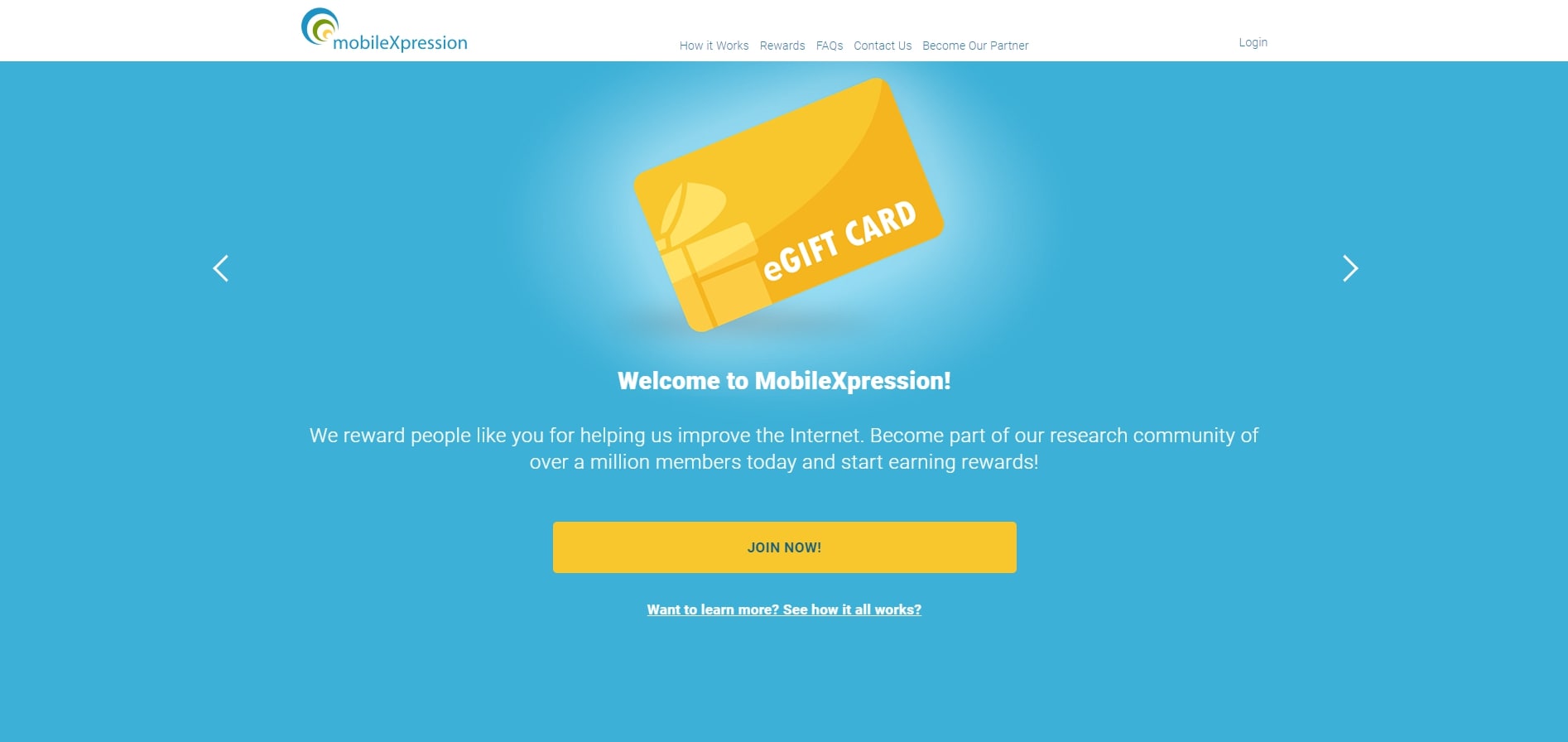MobileXpression's website.